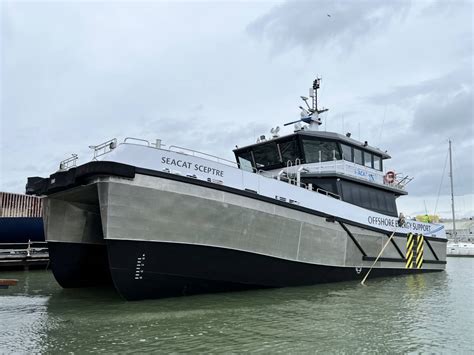 Seacat's New Offshore Wind Support Vessel Sporting