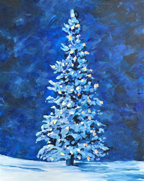 Christmas Tree #3 Painting by Thomas Harle | Saatchi Art