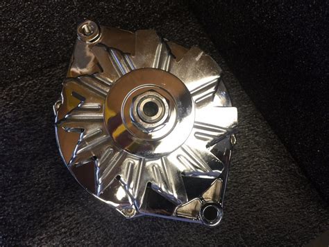 Chevy Alternator 200 AMP NEW 1 SINGLE ONE WIRE HIGH AMP Chrome | eBay