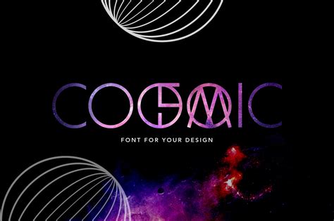 COSMIC font ~ Display Fonts ~ Creative Market