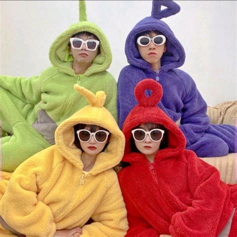 Teletubbies costume, Women's Fashion, Coats, Jackets and Outerwear on ...