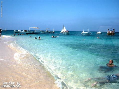 A great place for swimming, rabbit Island, north ‎#Lebanon من أحلى ...