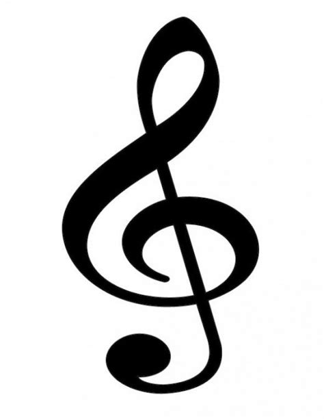 Music Note Treble Clef - ClipArt Best