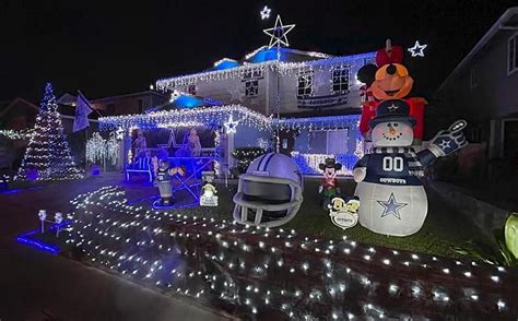 Dallas Cowboys Christmas Lights Brighten Your Holidays