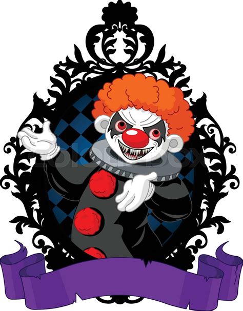 Halloween Clown | Stock vector | Colourbox