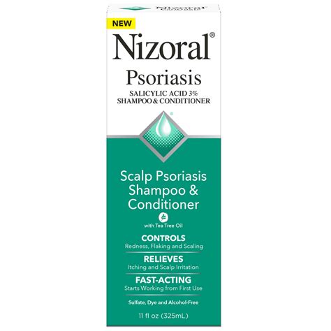 Nizoral Psoriasis Scalp Shampoo and Conditioner, 11 Oz - Walmart.com ...