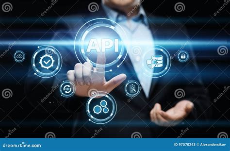 API Application Programming Interface Software Web Development Concept ...