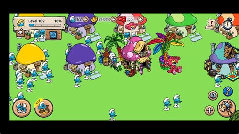 smurfs village game - dancer smurf - YouTube