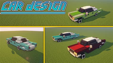 How to build a Car in minecraft - YouTube