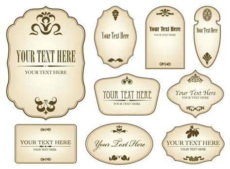 Template For Sticker Labels | Free Design Template