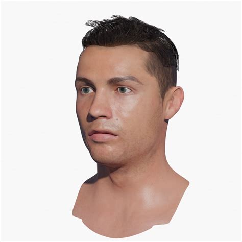 Głowa Cristiano Ronaldo Model 3D - TurboSquid 1772061