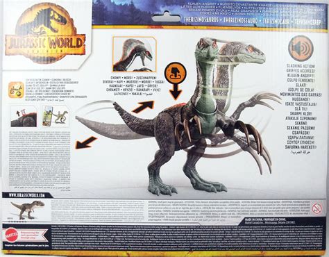 Jurassic World Dominion - Mattel - Sound Slashin' Therizinosaurus