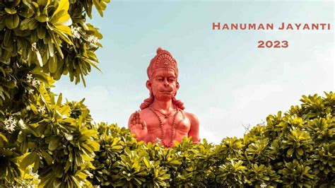 Hanuman Jayanti 2023 Today: Know Puja Time, Significance, Festival ...