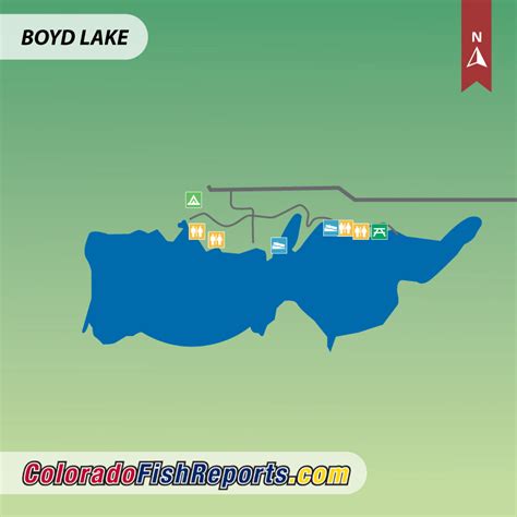 Boyd Lake - Loveland, CO - Fish Reports & Map