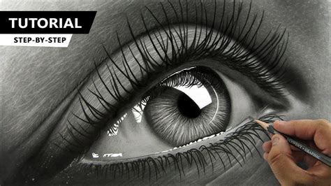 Realistic Eye Drawing Step By Step For Beginners ~ 12+ Astounding Learn ...