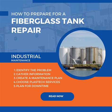 Preparing for a Fiberglass Tank Repair