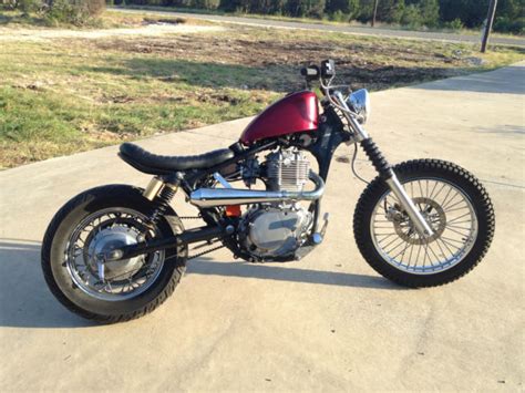 Suzuki Savage LS650 Custom Build Brat Style Bobber