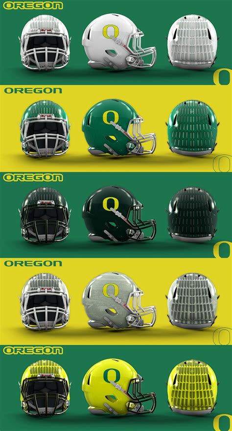 Oregon Ducks Helmet Concepts - Concepts - Chris Creamer's Sports Logos ...