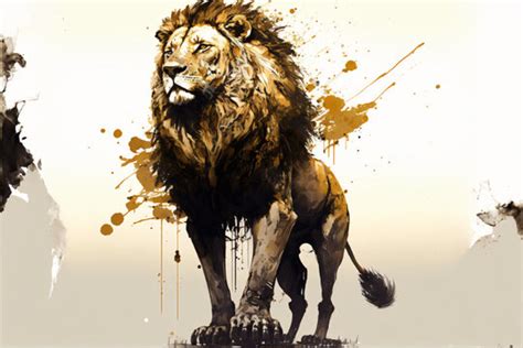 Lion Artwork