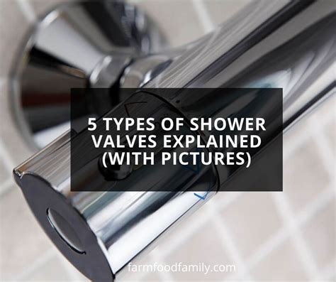 5 Types Of Shower Valves Explained (With Pictures) - Identification ...