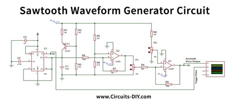 Sawtooth Waveform Generator Circuit