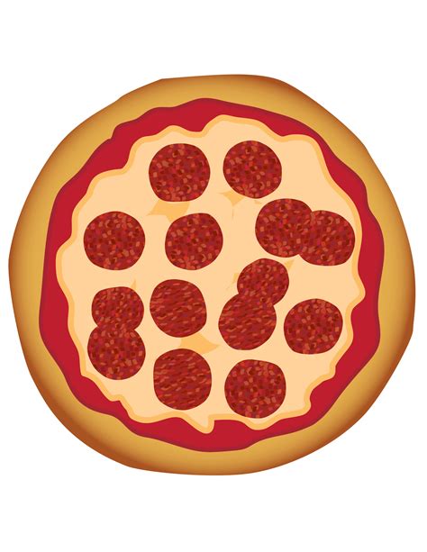 Pizza Pepperoni Cartoon Clip art - Pictures Of A Pizza png download ...