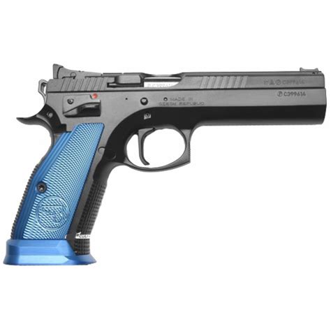 CZ 75 TACTICAL SPORT BLUE GRIPS | Locked & Loaded Limited