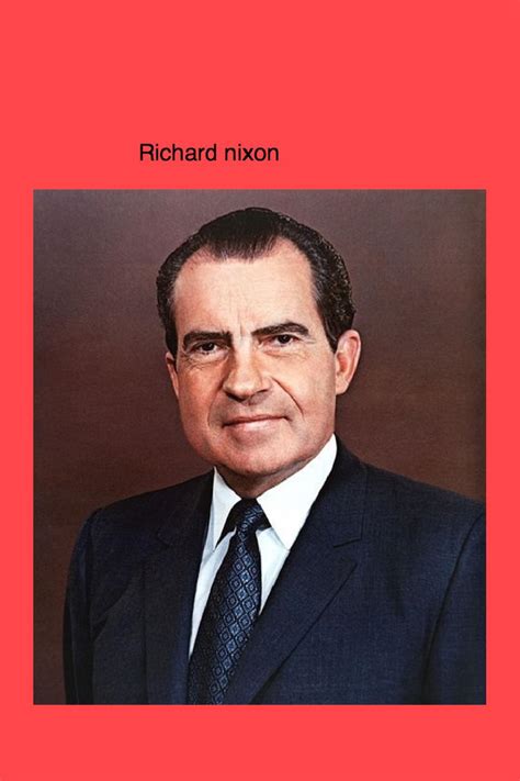 Richard Nixon by Megan Menzynski - Issuu