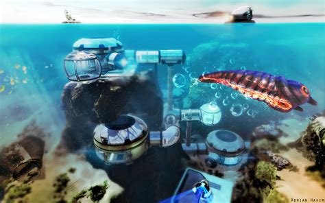 Subnautica Base Wallpaper by GamePS on DeviantArt