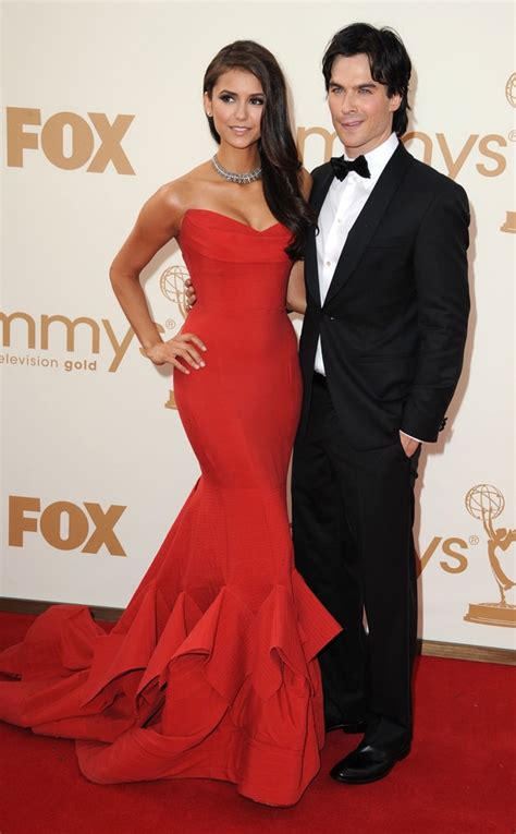 Ian Somerhalder & Nina Dobrev from Emmys Couples We Wish Were Still ...