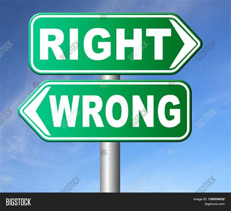 Right Wrong Answer Image & Photo (Free Trial) | Bigstock