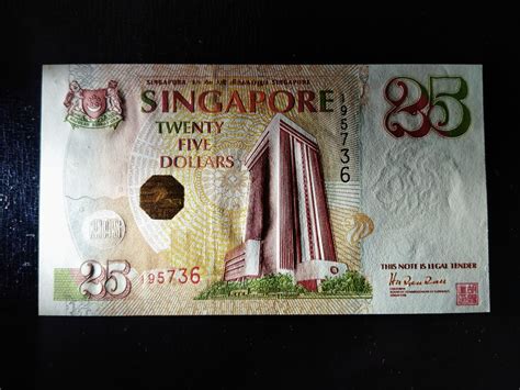 Singapore MAS $25, Hobbies & Toys, Collectibles & Memorabilia, Currency ...