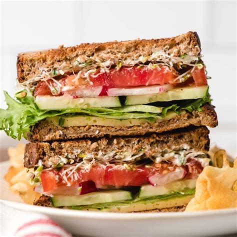 The Best Veggie Sandwich with Cream Cheese | NeighborFood