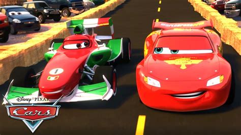 Top 84+ imagen lightning mcqueen vs francesco bernoulli race - abzlocal fi