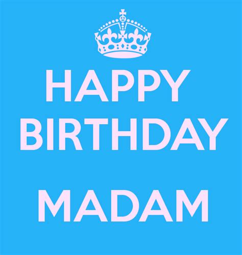 Pin on Happy Birthday Madam