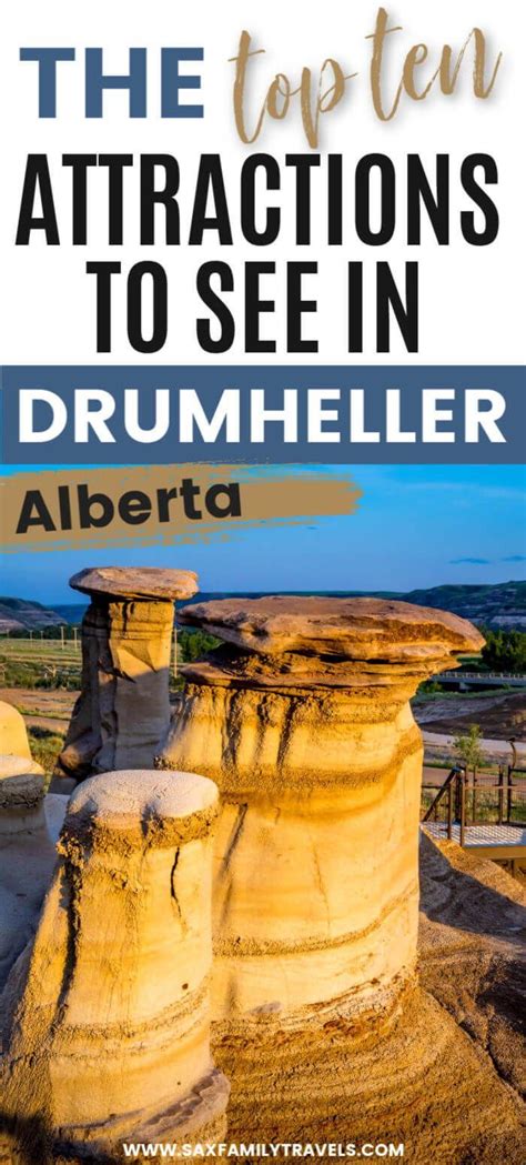 Best Attractions to visit in Drumheller, Alberta | Canada travel, Road ...