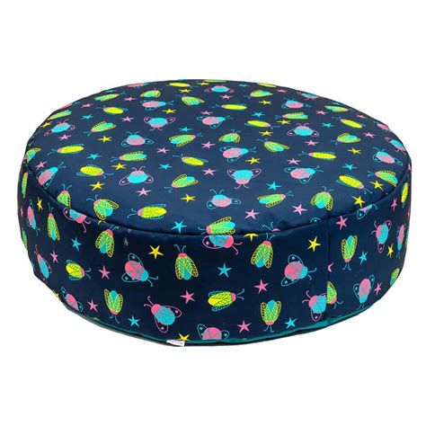 Puf rotund friendly bugs impermeabil | Decoriciu.ro