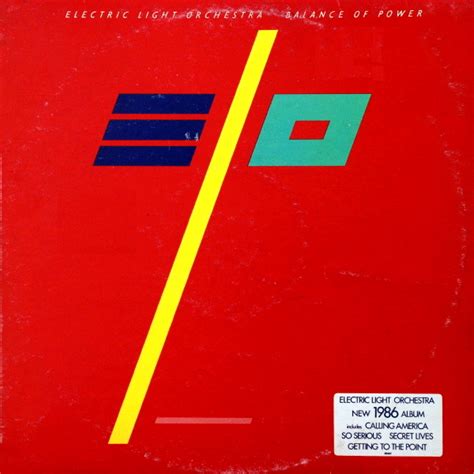 Balance of Power by Electric Light Orchestra (Album; Suzy; JET 26477 ...