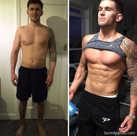 10+ Unbelievable Before & After Fitness Transformations Show How Long ...