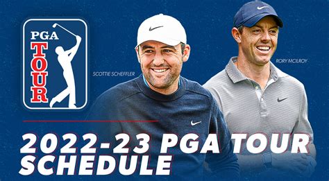 PGA TOUR releases full schedule for 2022-23 season