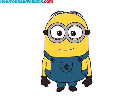 How to Draw a Minion - Easy Drawing Tutorial For Kids