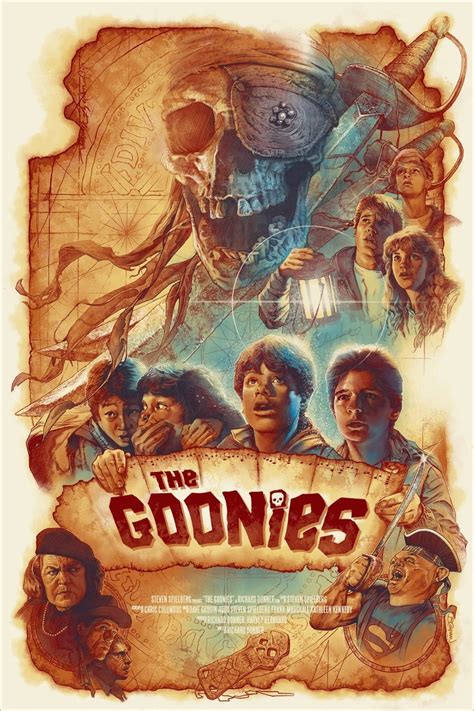 The Goonies Movie Poster Re-print 4026 - Etsy