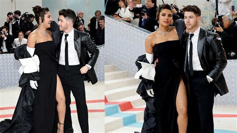 Met Gala 2023: Priyanka Chopra And Nick Jonas Twinning In Black