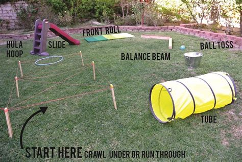 Kids Obstacle Course | How to create a backyard of fun for your kids!