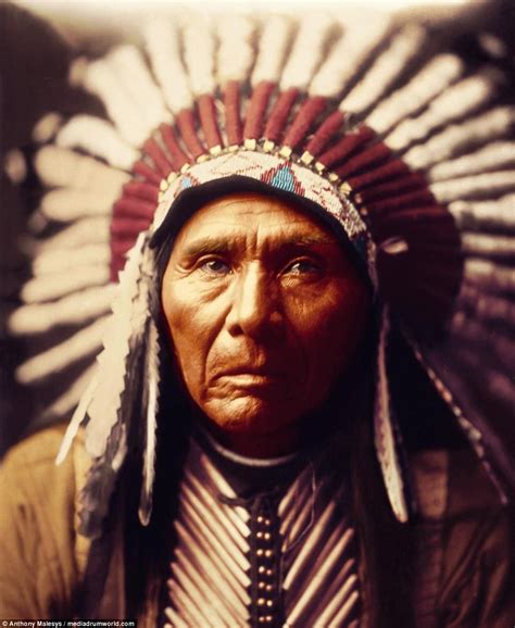 Photos of Native Americans from the turn of the 20th century colorized ...