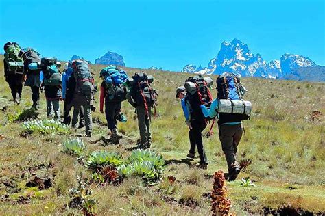 Mount Kenya Trekking Tours, Routes, Prices | Climbing Mount Kenya