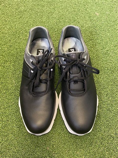 Footjoy Pro SL Golf Shoes Size 9.5 Medium 53077K Black / Charcoal EUR ...