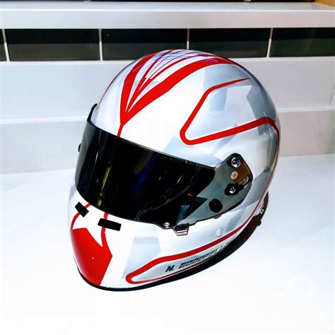 Reasonably Priced Custom Helmet Paint Job - KartPulse - Presented by TBD