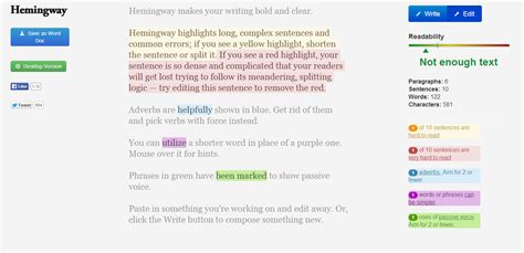 Free Technology for Teachers: Hemingway Helps Students Analyze Their ...