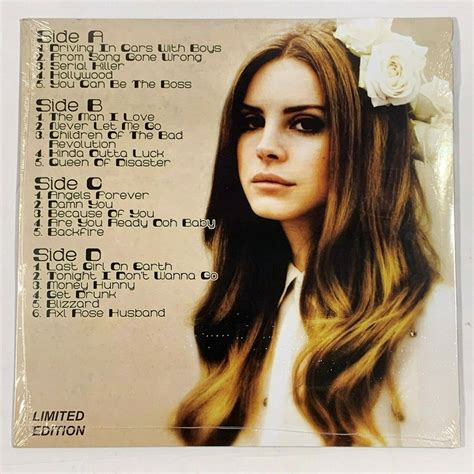 Lana Del Rey Unreleased 2LP Vinyl Limited Black 12" Record - A To Z Wax